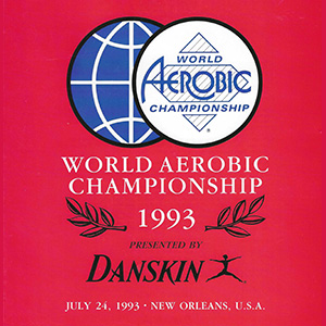 Logo World Aerobic Championship 1990