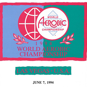 Logo World Aerobic Championship 1990