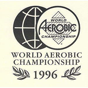 Logo World Aerobic Championship 1990