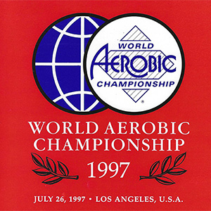 Logo World Aerobic Championship 1990