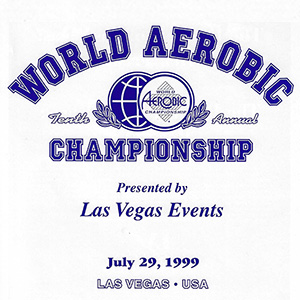 Logo World Aerobic Championship 1990