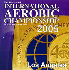 Logo World Aerobic Championship 1990