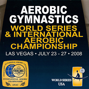 Logo World Aerobic Championship 1990