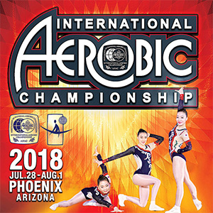 Logo World Aerobic Championship 1990